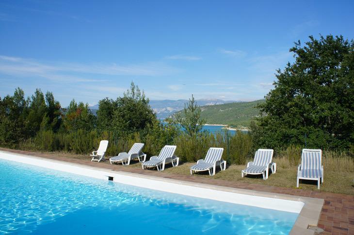 Hotel Les Cavalets Bauduen Kültér fotó